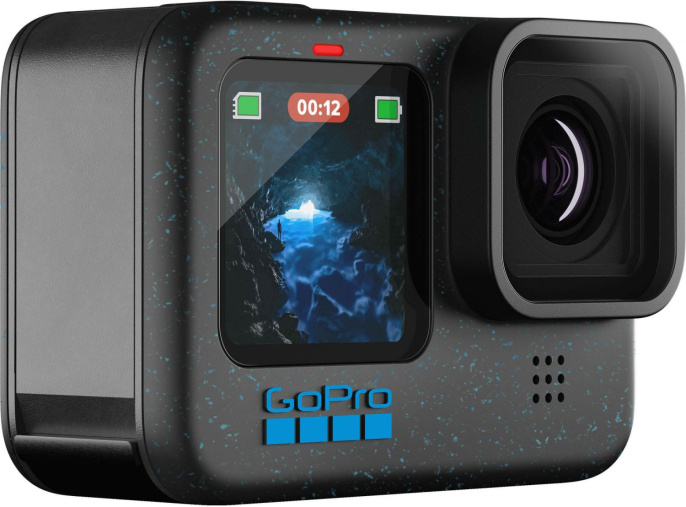 Экшн-камера GoPro HERO12 Hero12 5.3K,  WiFi,  черный [chdhx-121-rw]