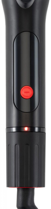 Щипцы для завивки StarWind SHS 7044,  черный и красный