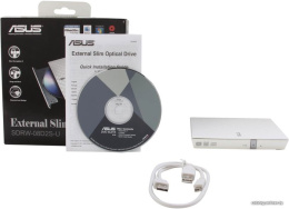 Привод DVD-RW Asus SDRW-08D2S-U LITE/WHT/G/AS белый USB внешний RTL