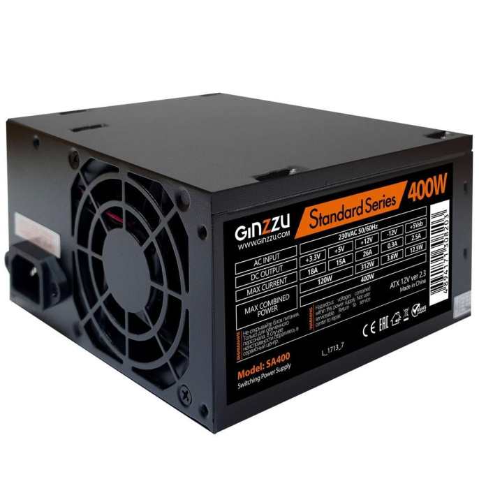 Блок питания Ginzzu SA400 OEM