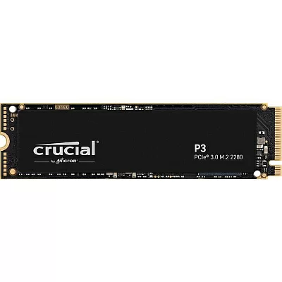 Твердотельный накопитель SSD M.2 2280 M PCI Express 3.0 x4 Crucial 500GB P3 (CT500P3SSD8) 3500/1900 Mbps