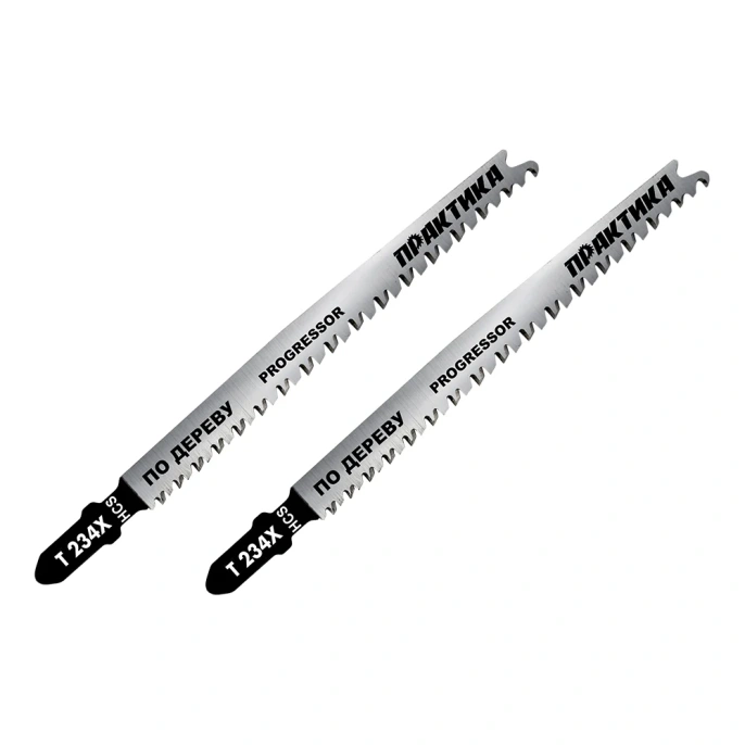 Пилка 2 шт; T234X для лобзиков ПРАКТИКА 775-419