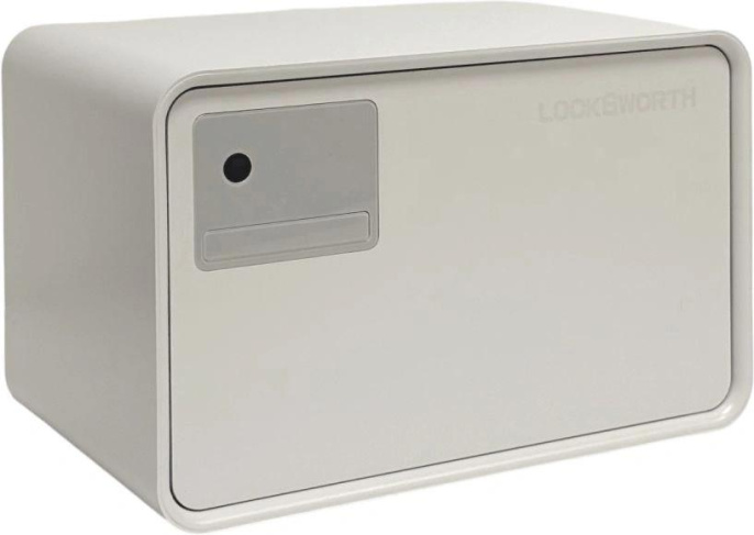 Сейф мебельный LockSworth VS4528-WH взломостойкий встраиваемый 200x310x200мм электронный/ключевой/биометрический