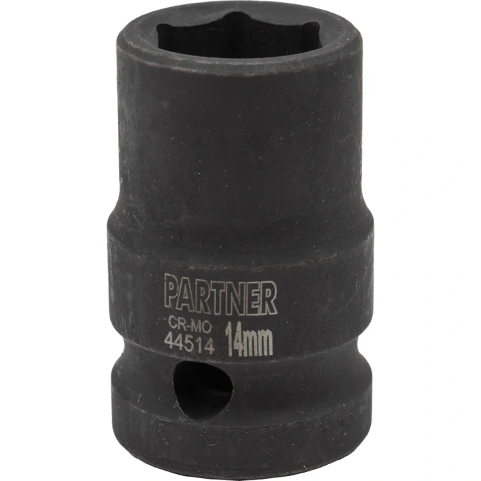 Головка ударная 6-гранная 14 мм, 1/2"DR Partner PA-44514(13039)