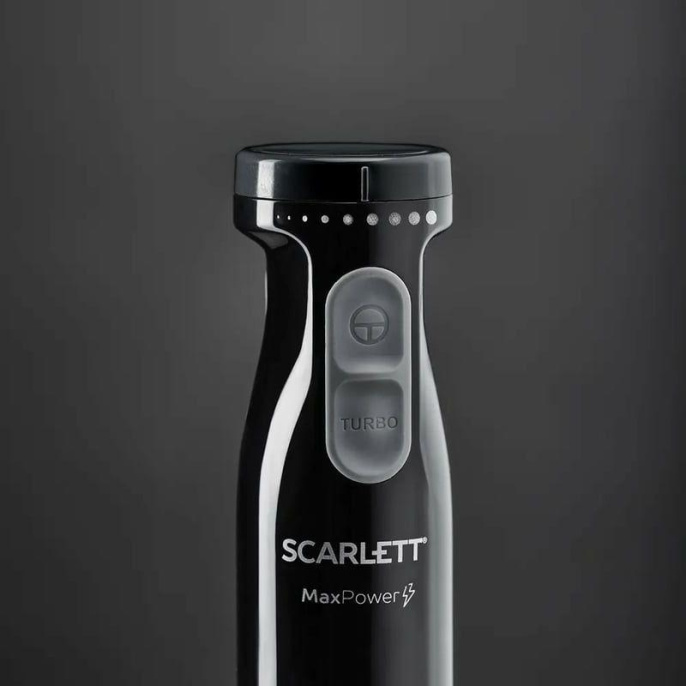 Блендер Scarlett SC-HB42F08,  погружной,  черный