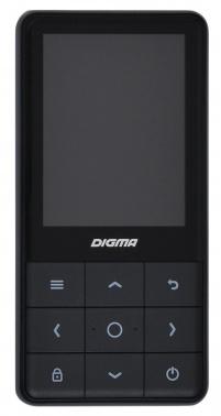 MP3 плеер Digma Y4 BT flash,  16ГБ,  черный