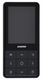 MP3 плеер Digma Y4 BT flash,  16ГБ,  черный