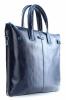 Деловая сумка Piquadro Blue Square CA4021B2/BLU2 с отделением для ноутбука 15.6" синяя натур.кожа