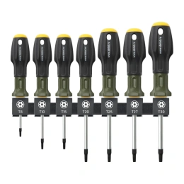 Набор отверток Дело Техники TORX с отверстием, 7шт. 726117