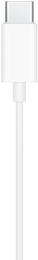 Гарнитура вкладыши Apple EarPods A3046 1.1м белый проводные в ушной раковине MYQY3ZE/A