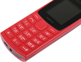 Мобильный телефон NOKIA 106 TA-1564 DS EAC RED [1GF019BPB1C01]