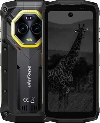 Смартфон Ulefone Armor Mini 20 6+256 Black/4.7” 90Hz HD+/MTK G99/4G/And14/50+64 Infrared/32MP/6200mAh (6975326668262)