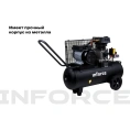 Ременной компрессор 50 л; 8 бар; 450 л/мин Inforce BCX-50L 04-06-30