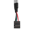 Exegate EX298294RUS Планка портов в корпус 2xUSB2.0 ExeGate BrctUSB2-2A USB 2.0 9pin IDC 9pin F -- 2x USB 2.0 Af, кабель 20см