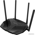 Wi-Fi роутер MERCUSYS MR70X, Wi-Fi 6, AX1800, 2.4/5ГГц, 3 LAN, черный