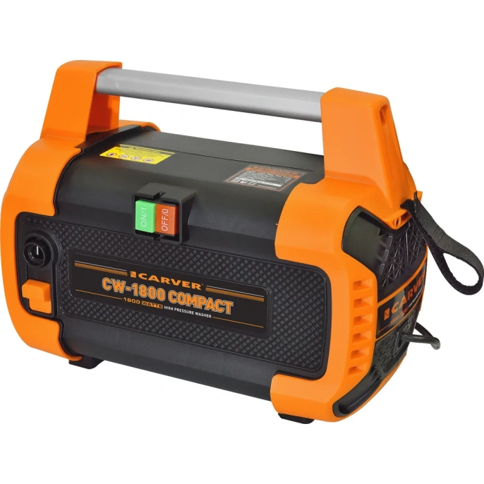 Мойка в/давл. CARVER  CW-1800 COMPACT 1800 Вт, 110-150 бар, 6,2-7 л/мин 01.023.00010