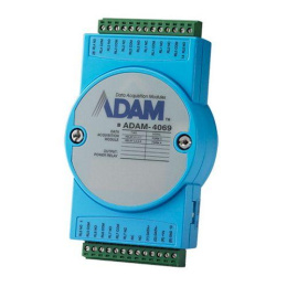 Модуль интерфейсный Advantech ADAM-4069-B Модуль релейного вывода, 8 каналов, Power Relay Output Module with Modbus