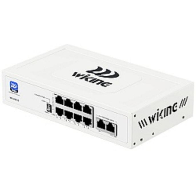 Wi-Tek WK-PS310 коммутатор WIKING неуправляемый PoE 76Вт, 8GE PoE +2GE