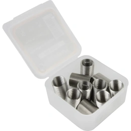 Резьбовые вставки WIEDERKRAFT M12x1,25, 2,5d, 10 предметов WDK-IN12122