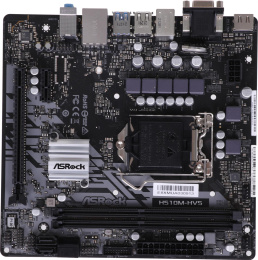 Материнская плата ASRock H510M-HVS R2.0, Socket LGA 1200, Intel H510, mATX, Ret