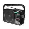 Радиоприемник Ritmix RPR-303 ФМ радиоприёмник 4-диапазонный FM/AM/SW1/SW2 , аналоговый тюнер, динамик 102 мм 8Вт 4Ом, ручка настройки частоты и громкости, телескопическая антенна. Питание: DC 5B USB-C кабель в комплекте