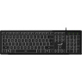 Клавиатура Genius SlimStar 820, {Черный, проводная, USB, 104 клавиши} [31310055402]