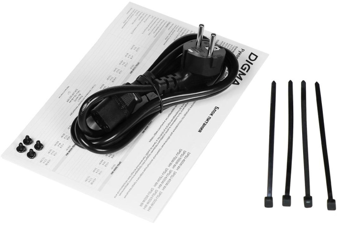 Блок питания Digma DPSU-350W,  350Вт,  120мм, черный, retail