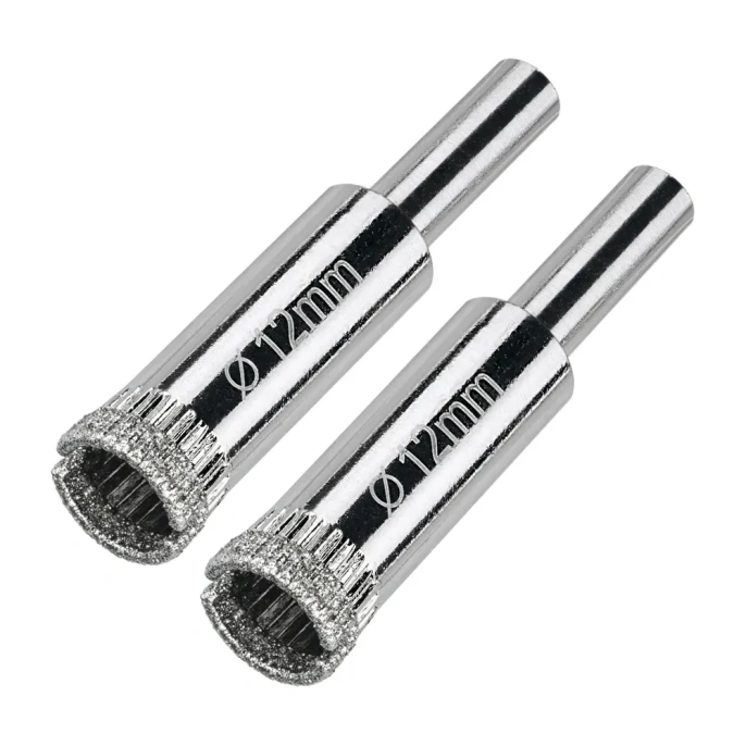 Коронка алмазная по керамограниту и керамике 14 мм, 2 шт. Diamond Industrial DIDCSC014