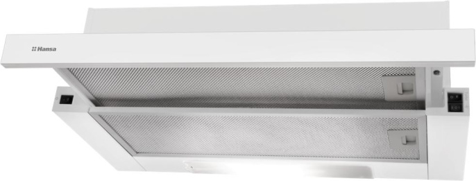 Вытяжка встраиваемая Hansa OTP6233WH белый управление: кнопочное 1 мотор