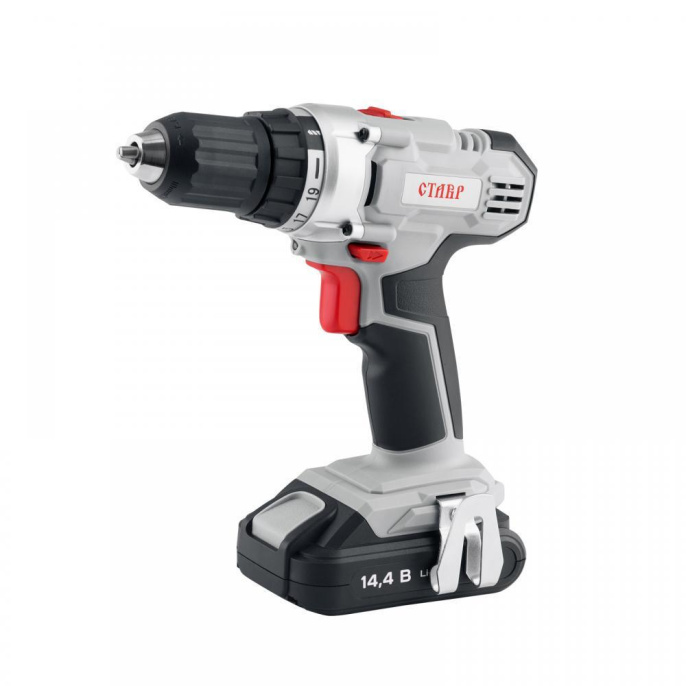 Дрель-шуруповерт СТАВР ДА-14,4Л, 2Ач,  с одним аккумулятором [ст14,4лда]