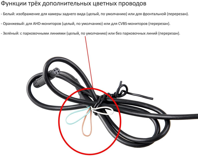 Камера заднего вида Silverstone F1 IP-820AHD универсальная (CAM-IP-820AHD-CVBS)