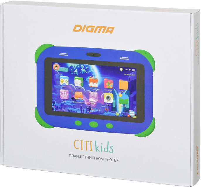 7" Детский планшет Digma CITI Kids 2/32 GB MT8321 3G, 1024 x 600, Android 9.0, розовый [cs7216mg]