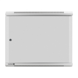 Шкаф телекоммуникационный 19" настенный 9U ExeGate EC-WM-9U.450.M.GREY (19”, 9U, 600x450x500mm (ШхГхВ), передняя дверь металл, съемные боковые панели, пыле- и влагозащита IP23, светло-серый RAL 7035) EX298613RUS