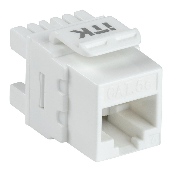 Модуль ITK (CS1-1C5EU-12) информ. Keystone RJ45 кат.5E UTP (упак.:1шт)