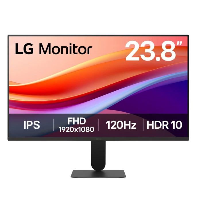 Монитор 23.8" LG UltraFine 24U411A-B черный IPS, 1920x1080, 16:9, 178°/178°, 250cd/m2, 1500:1, 1/5ms, 120Hz, VGA, HDMI 24U411A-B.ARUQ