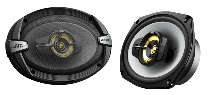 Колонки автомобильные Jvc CS-DR693HP,  15x23 см (6x9 дюйм.),  комплект 2 шт.