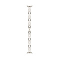Ремешок для смарт-часов Xiaomi Smart Band 8 Chain Strap - White BHR7313GL
