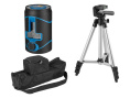 Нивелир лазерный BULL LL 2201 со штативом в кор. 2х120°, до 30 м, +/- 0.3 мм/м, зеленый 0323140