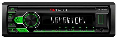 Автомагнитола Nakamichi NQ511BG 1DIN 4x50Вт