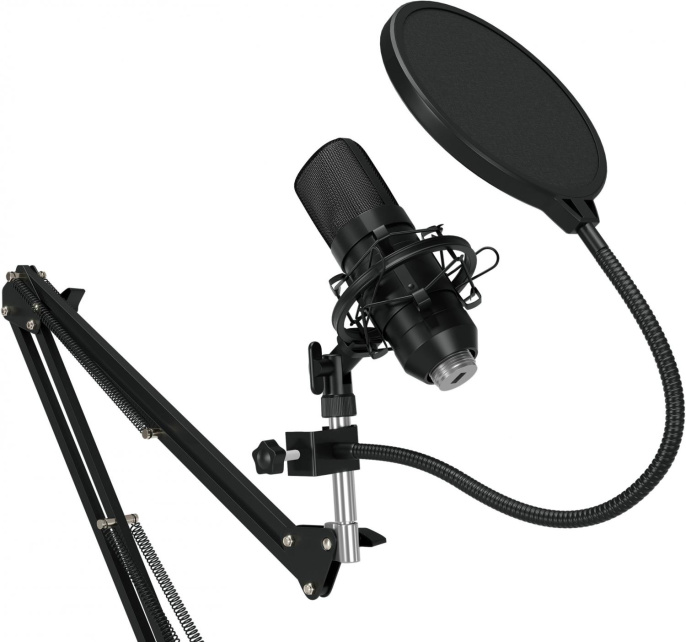 Микрофон Oklick SM-600G,  черный [1796784]