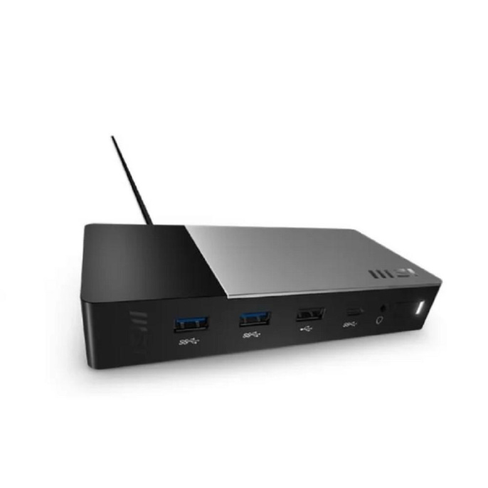 док-станция MSI USB-C Docking Station Gen 2 / 1xType-C USB3.2Gen2/DP /1xType-C USB3.2Gen2/2xType-A USB3.2Gen2/1xType-A USB2.0/1xHDMI2.1/1xDP/1xRJ45/1xComboJack/150W adapter 957-1P151E-023