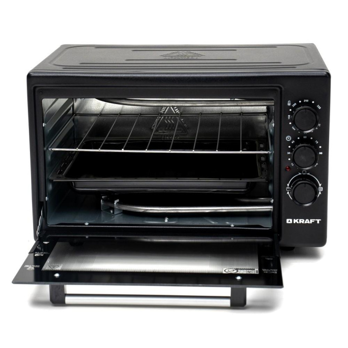 KRAFT KF-MO 4500 BL Мини-печь, 45 л, черный