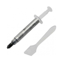 Термопаста ALSEYE S-810 Color: Grey Thermal Conductivity: 4.63 W/m-K Thermal Impdedance: 0.0087 ℃-in2/W Specific Gravity: 3.15 Viscosity: 12500 Thixotropic Index: 280 ±10 1/10mm Moment Beared Temperature: -50-300℃ Operation Temperture: -30-280℃; silico A