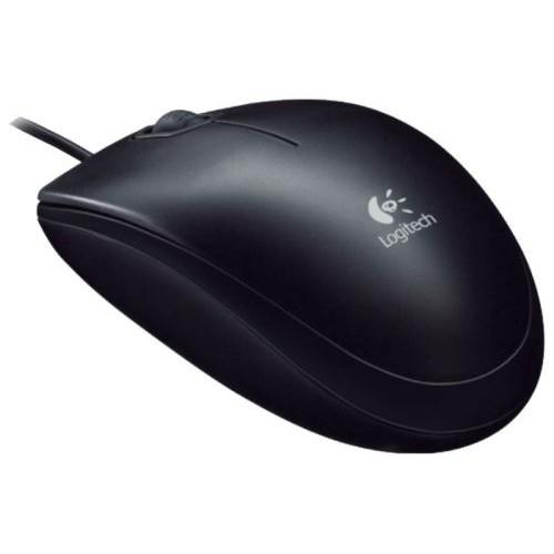 910-003357/910-006605 Мышь Logitech B100 Black USB OEM