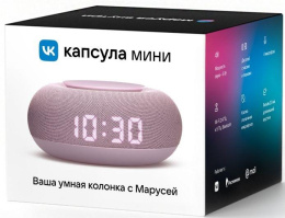 Умная колонка VK Капсула Мини Маруся розовый 5W 1.0 BT 12м MRC02PI