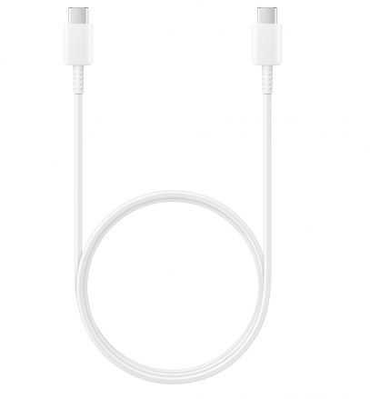 Кабель Samsung EP-DA705BWRGRU,  USB Type-C (m) -  USB Type-C (m),  1м,  3A,  белый