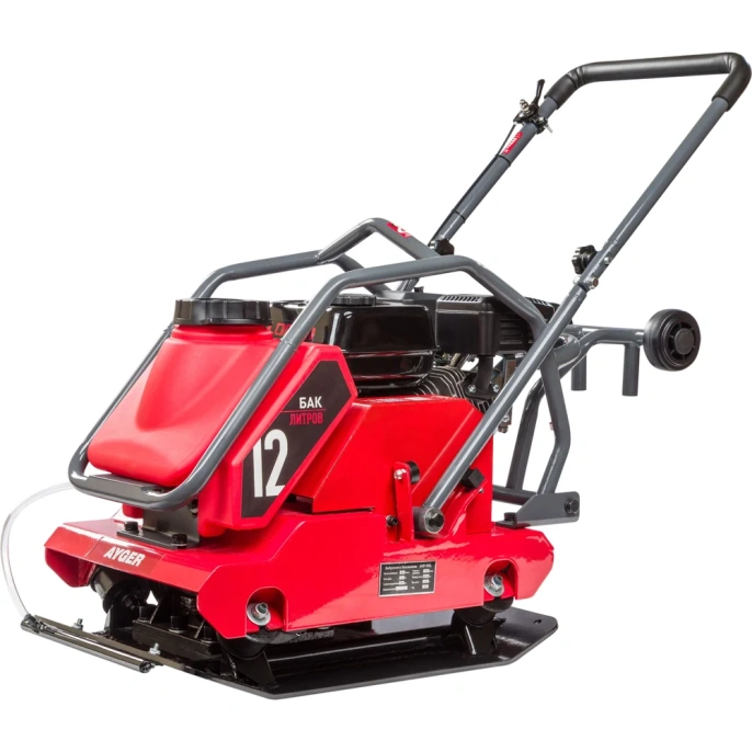 Виброплита AYGER бензиновая (Марка двигателя Loncin) AVP-100L