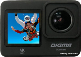 Экшн-камера Digma DiCam 880 черный