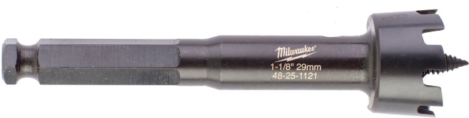 Самоврезающаяся насадка Milwaukee 29мм 4932479479 материал обработки: дерево, хвостовик: шестигранный, рабочий диаметр: 29 мм