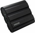 2ТБ Внешний диск SSD Samsung T7 Shield, USB-C, запись - 1000МБ/с, чтение - 1050МБ/с, черный [mu-pe2t0s/ww]